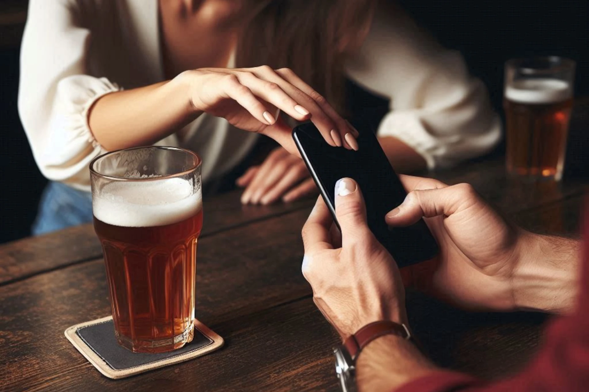 O que significa quando alguém pega o seu telefone celular?