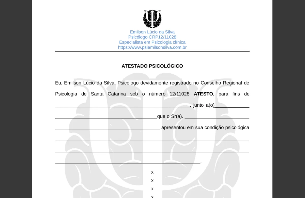 As empresas são obrigadas a aceitarem o atestado do Psicólogo?